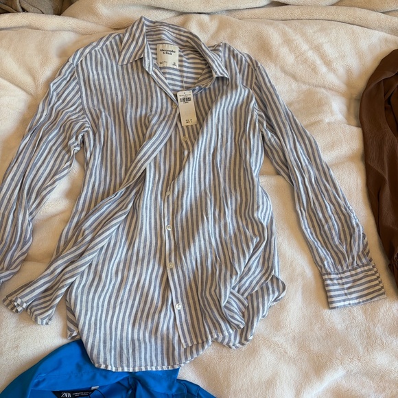 XS/S Blouse + Top Bundle - 10 Pieces (Zara, Target, Aerie, NWT!) - Picture 14 of 15